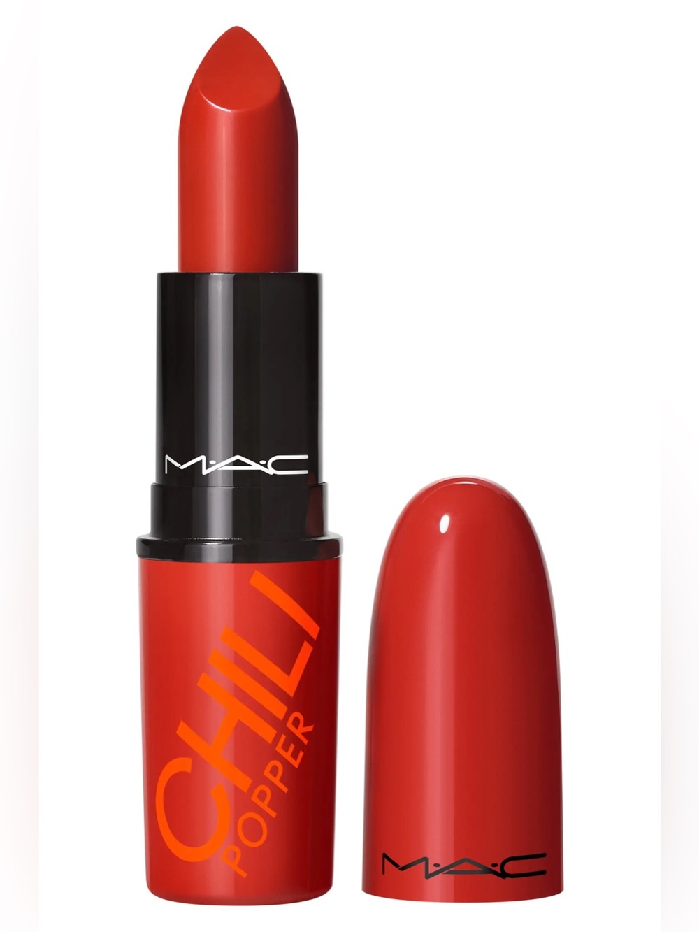 MAC Lustreglass Sheer-Shine Lipstick in Chili Popper